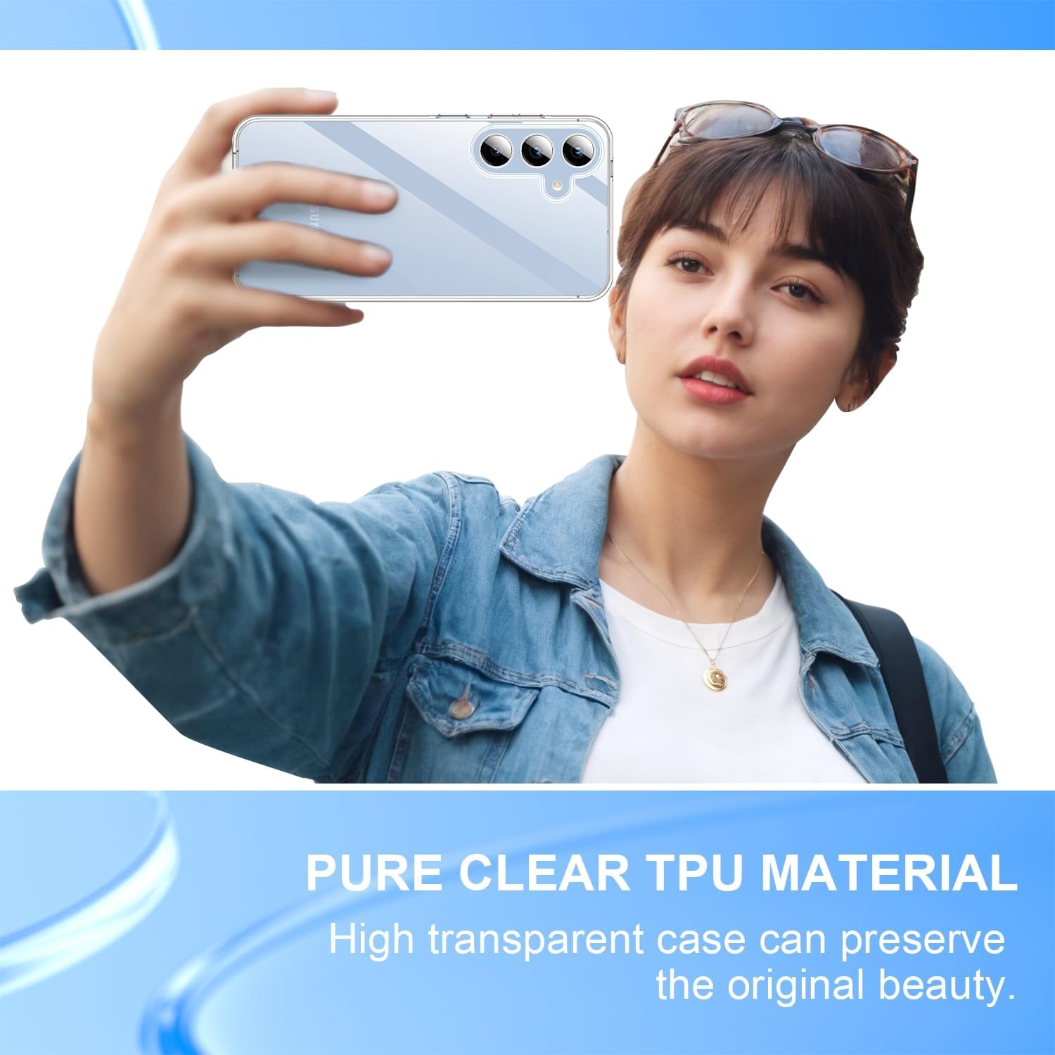 Husa fata plus spate 360 Alc Mobile compatibila cu Samsung Galaxy S24 FE