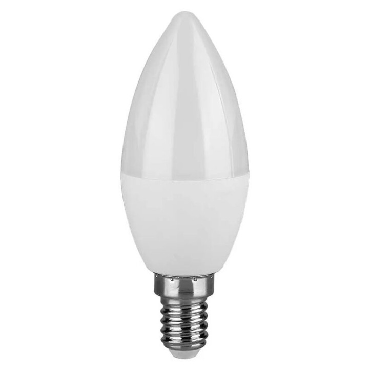 LED крушка E14, мощност 3.5W, Димируема, RGB и 6400K, Дистанционно управление
