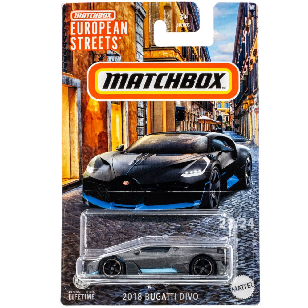 Masinuta metalica Matchbox, 2018 Bugatti Divo, Colectia European