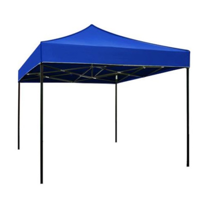 Pavilion Pliabil KlaussTech, Dimensiuni 3 X 3 M, Cadru Metalic, Design Modern, Ofera Protectie Impotriva Razelor Solare, Albastru