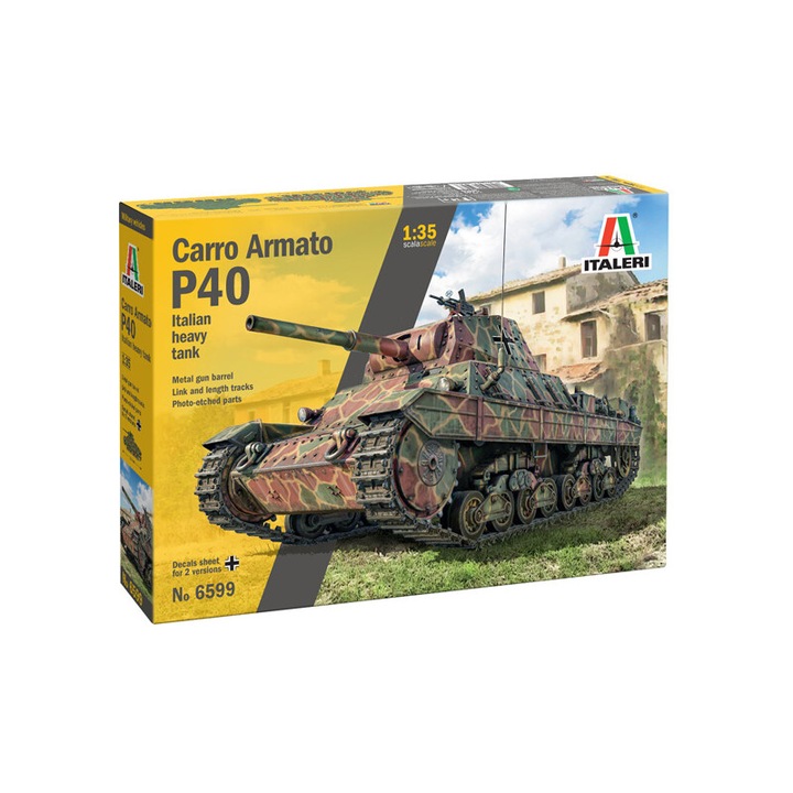 Italeri Carro Armato 940 Italian heavy tank 1:35 ITA 6599