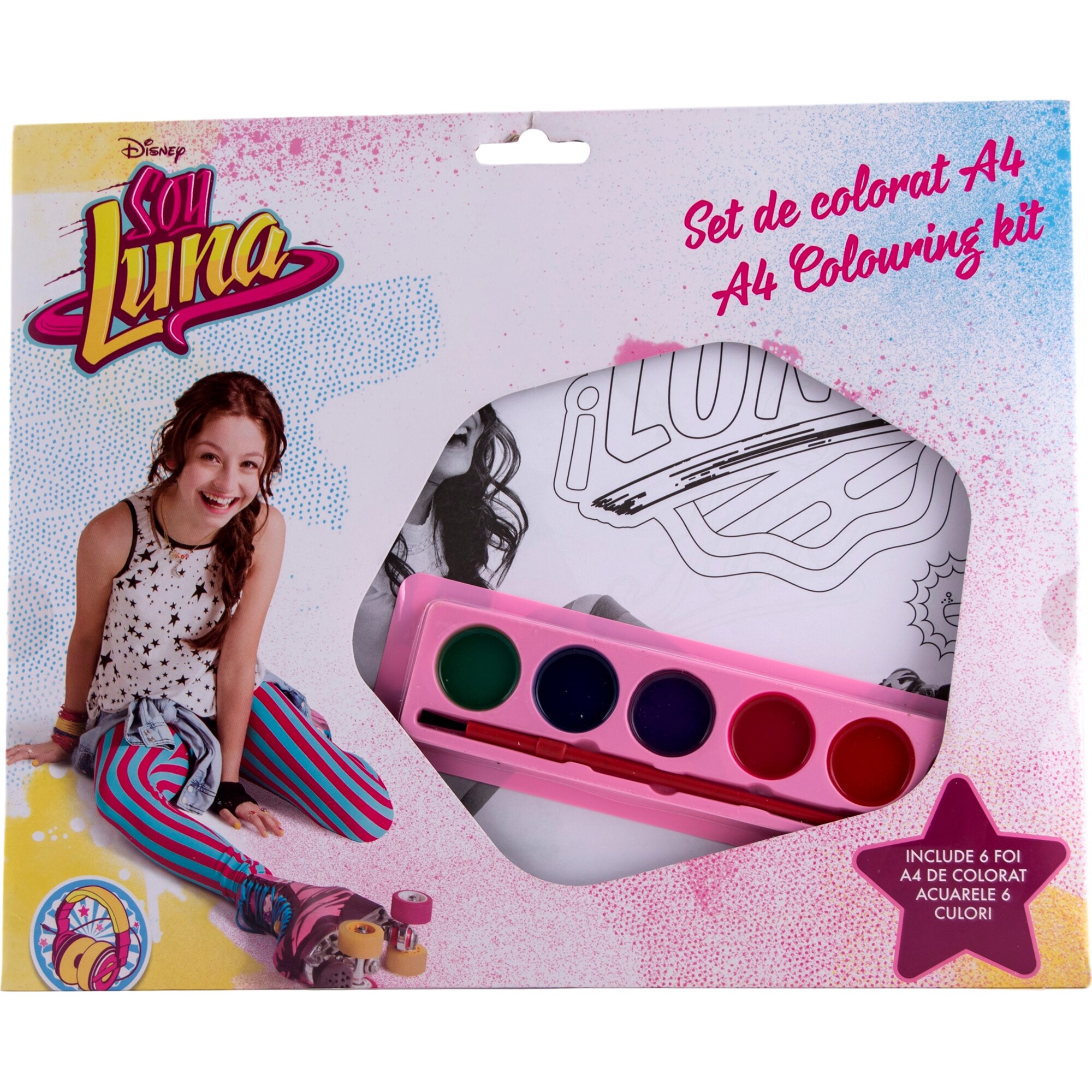 Kit colorat cu acuarele Soy Luna SL31002