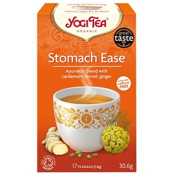 Ceai STOMAC USOR ECO 30,6 g (17 pliculete) - Yogi Tea Ceai STOMAC USOR ECO 30,6 g (17 pliculete) - Yogi Tea