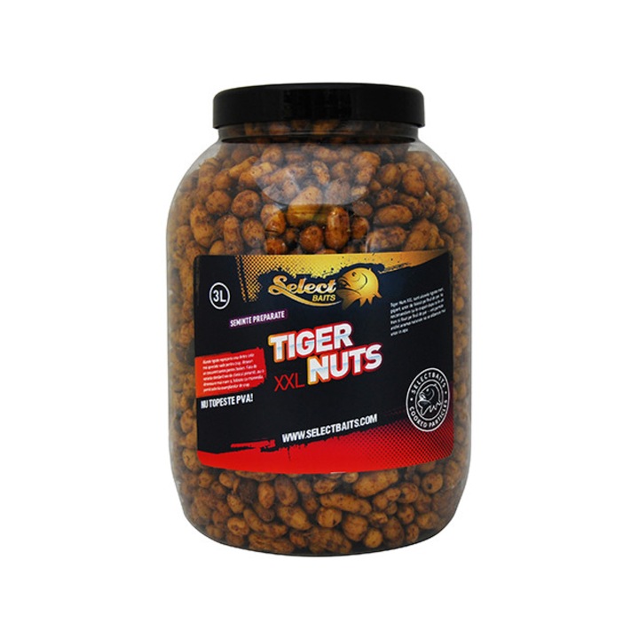 Előkészített magvak, Select Baits Tiger Nuts XXL, 3L