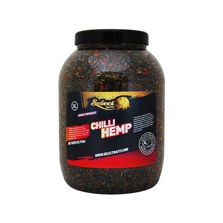 Előkészített magok Select Baits Chilli Kender 3L
