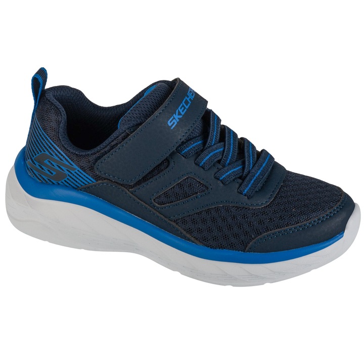 Pantofi sport copii, Skechers Boundless 403718, Albastru marin