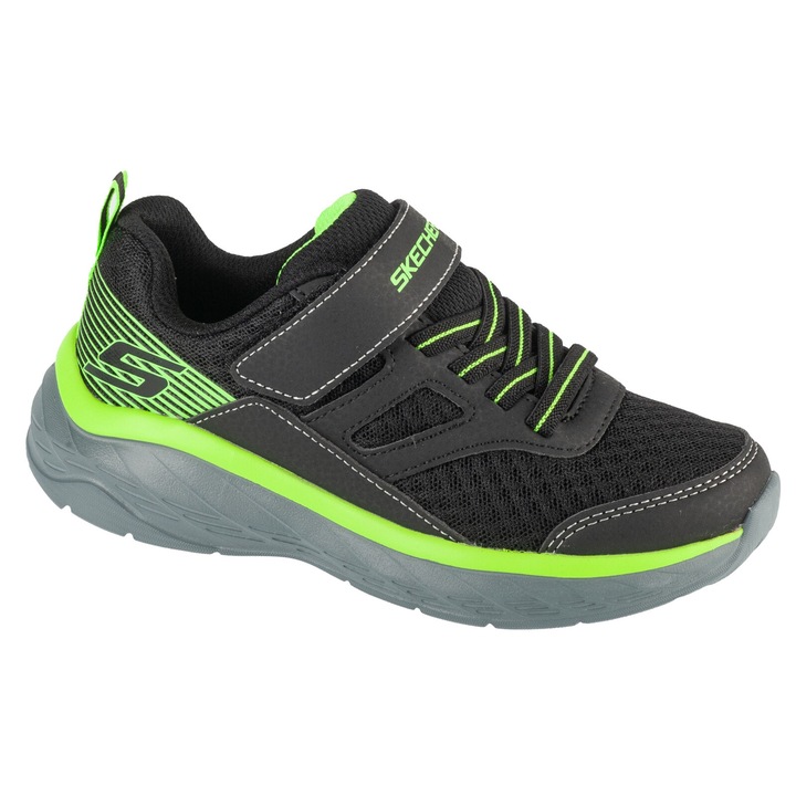 Детски спортни обувки, Skechers Boundless 403718L-BKLM, Черни, Черен