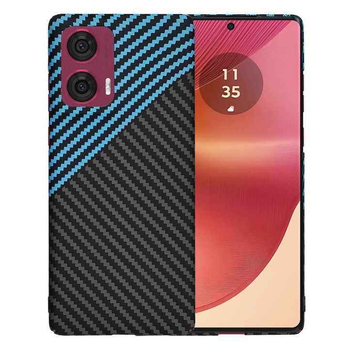 Защитен калъф за Motorola Edge 50 Fusion, D25, Lexgard, RoyalPulse Blue