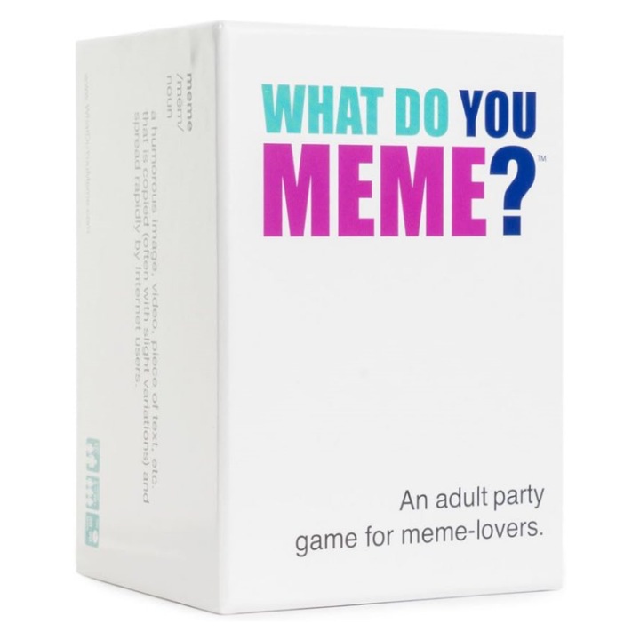 Настолна игра, AjieQaQ, WHAT DO YOU MEME?, 360 карти с надпис, 75 карти със снимки, многоцветни, 16.5x10.8x11.5cm