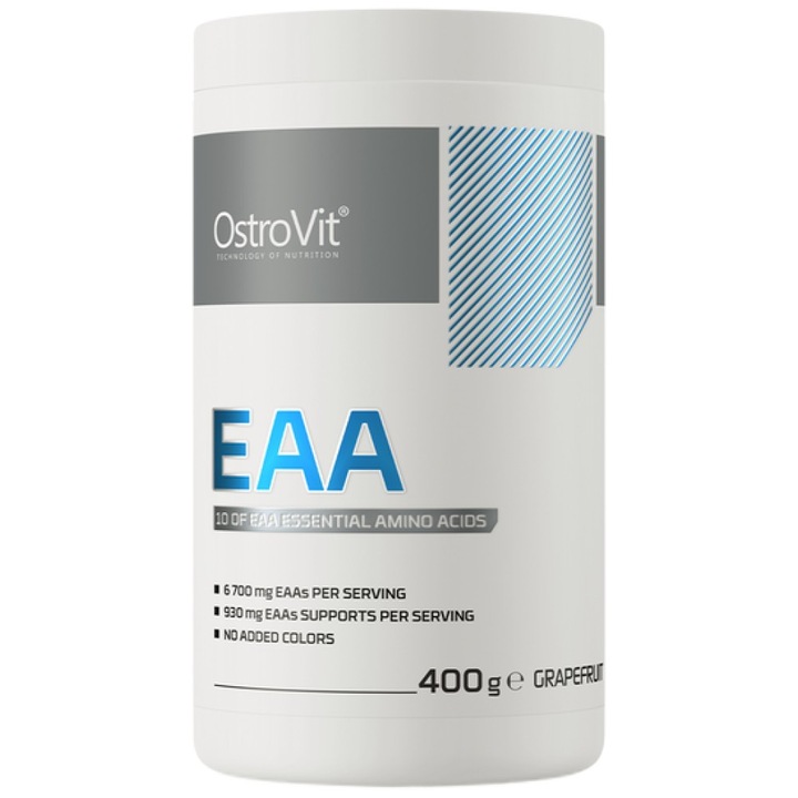 Хранителна добавка OstroVit EAA / Essential Amino Acids, South American Fruit and Grapefruit, 400 грама