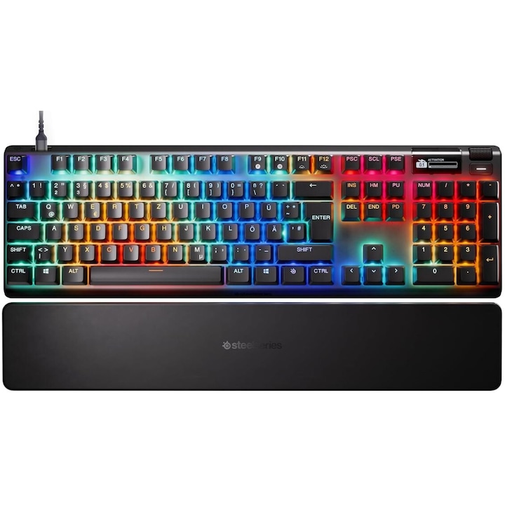 Геймърскa клавиатура SteelSeries Apex Pro Gen3, Черен, USB