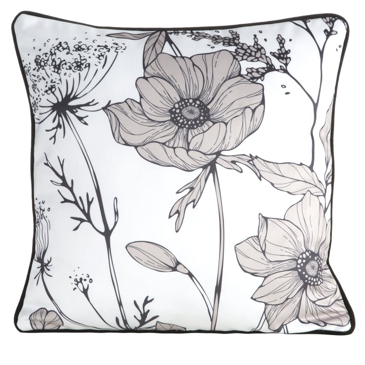 Fata de perna AGNES 45 x 45 cm Eurofirany alb