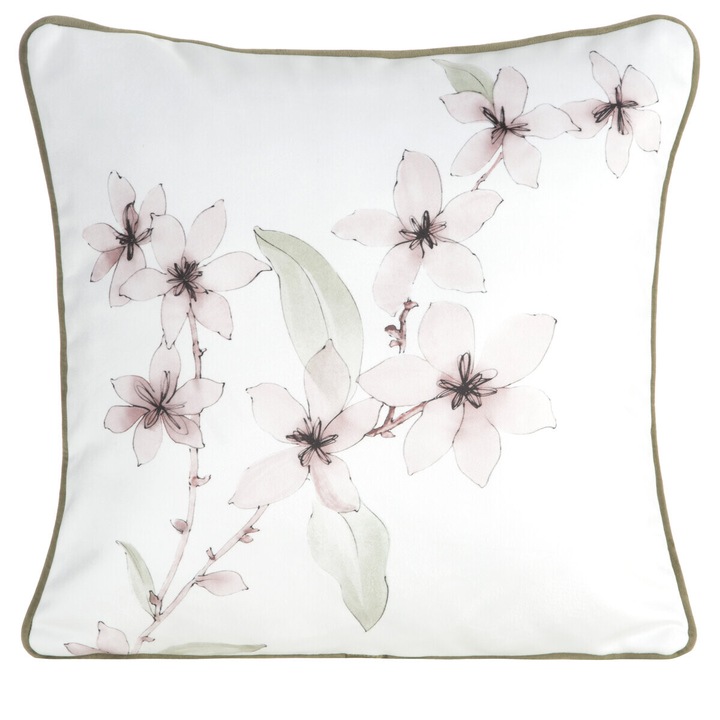 Fata de perna BIANCA 45 x 45 cm Eurofirany alb