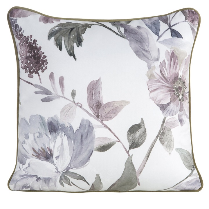 Fata de perna ROSALIA 45 x 45 cm Eurofirany alb