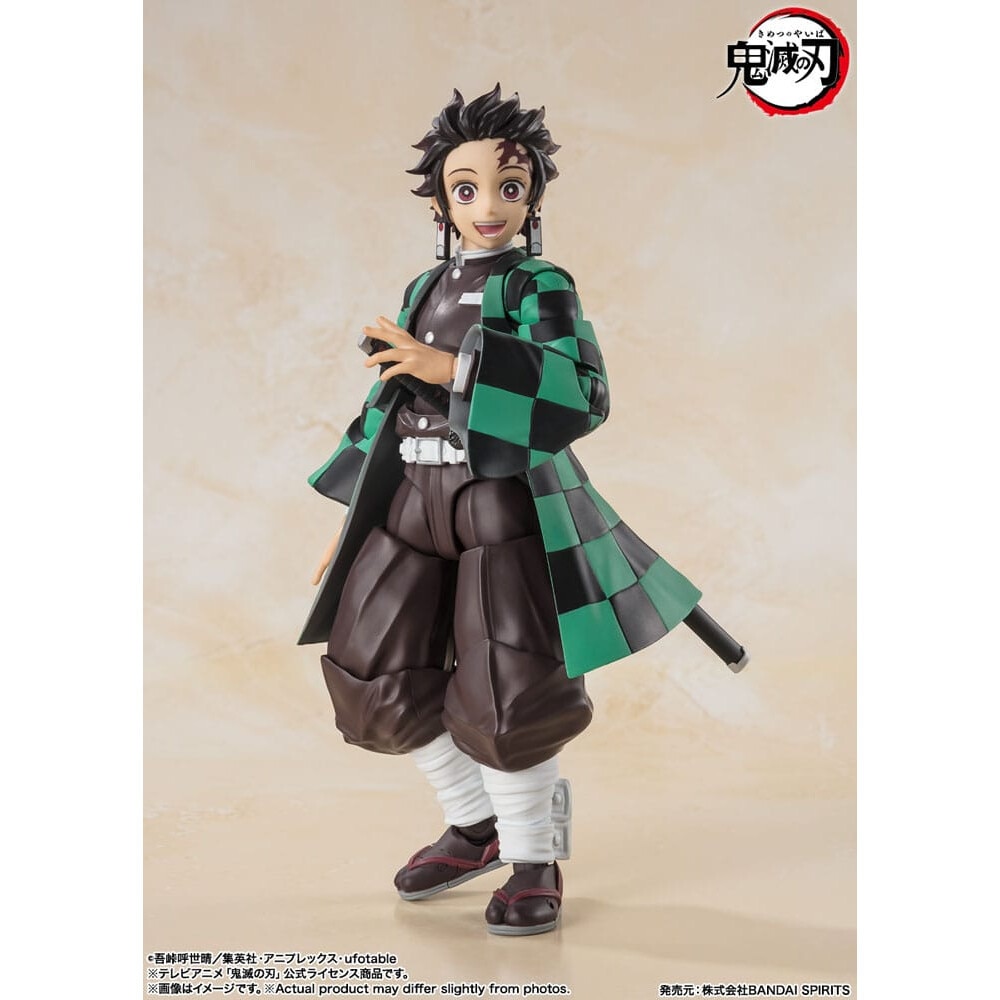 tanjirou _ Figurina Demon Slayer Kimetsu no Yaiba S.H. Figuarts Action Figure
