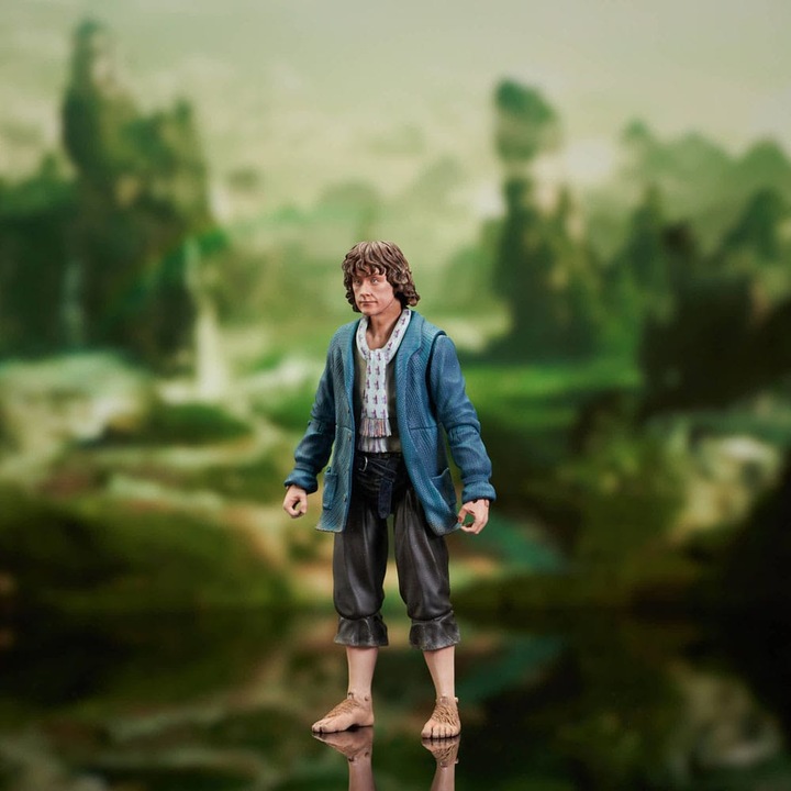 Figurina Lord of the Rings Select Action Figures 18 cm Series 8 Pippin 10 cm