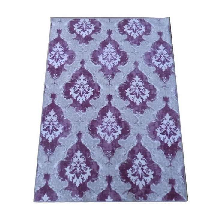 Covor Antiderapant, Bej-Mov, 023, 200cm latime 300cm lungime