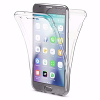Huse 360 de grade pentru Samsung J5 2015, Transparent