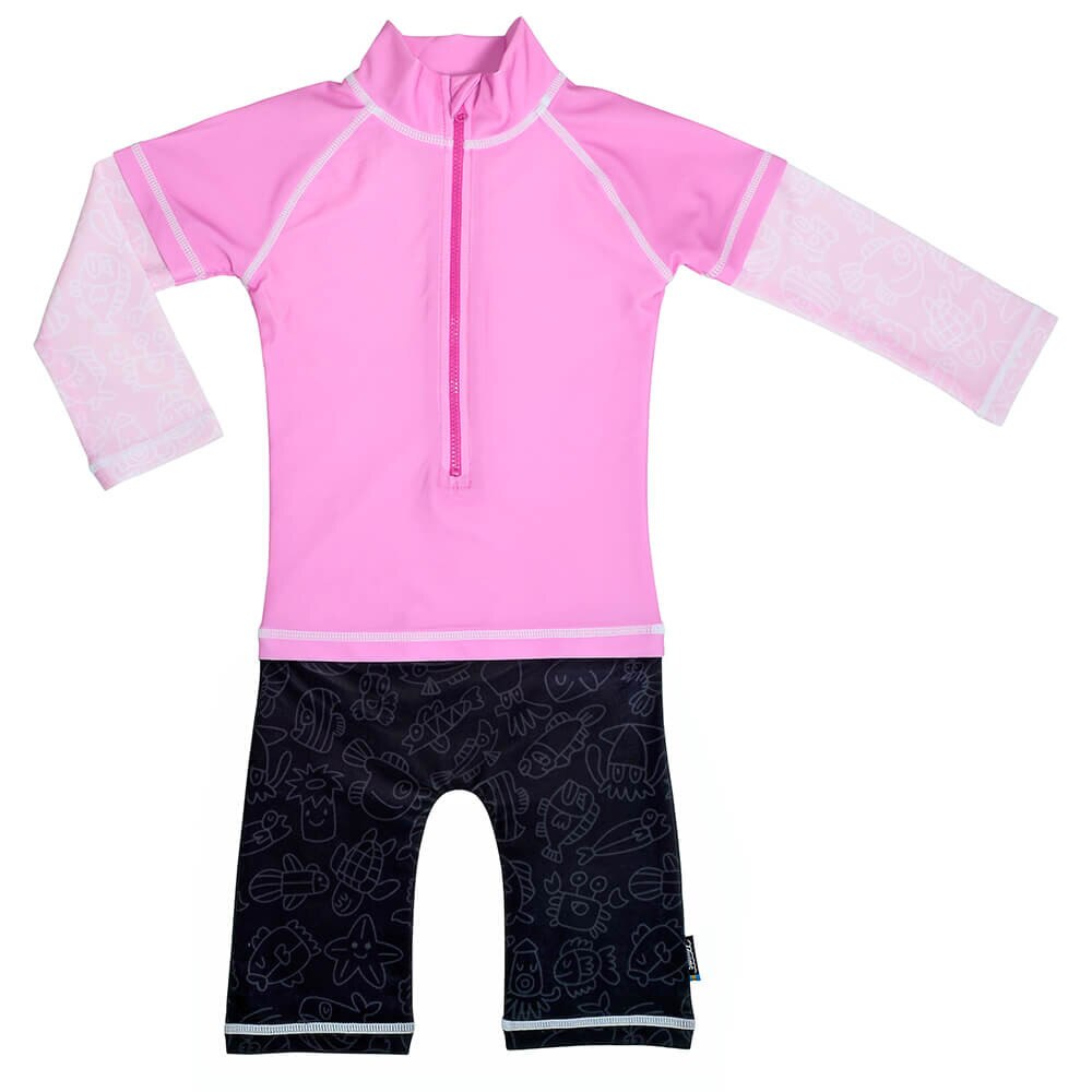 Costum de baie Pink Ocean protectie UV Swimpy