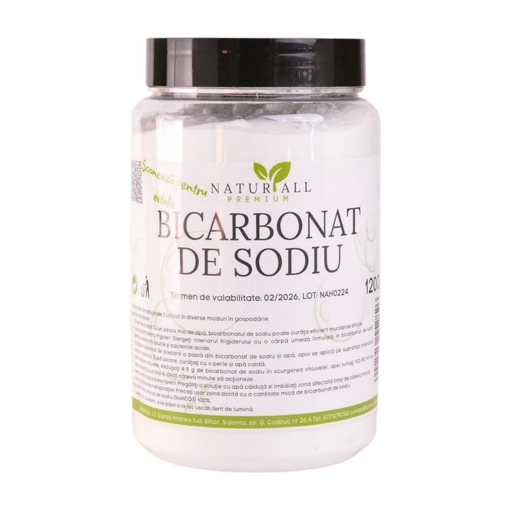 Bicarbonat de sodiu 1200g