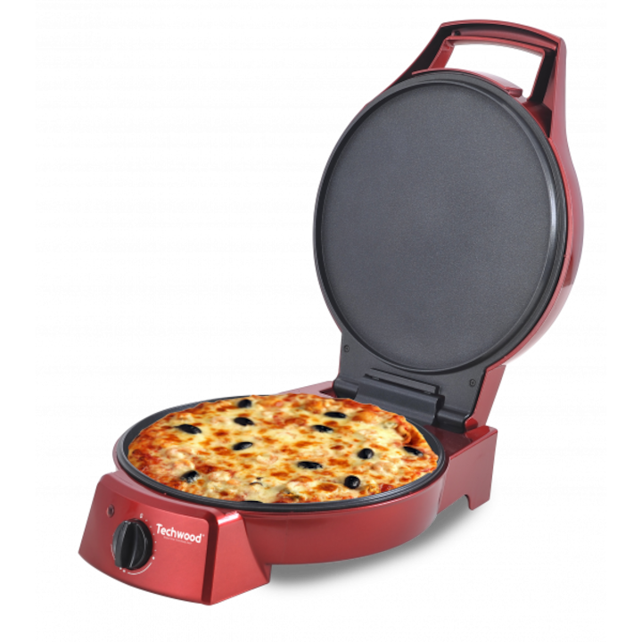 Techwood TPZ-1805 pizzasütő, 1800W, átmérő 30cm
