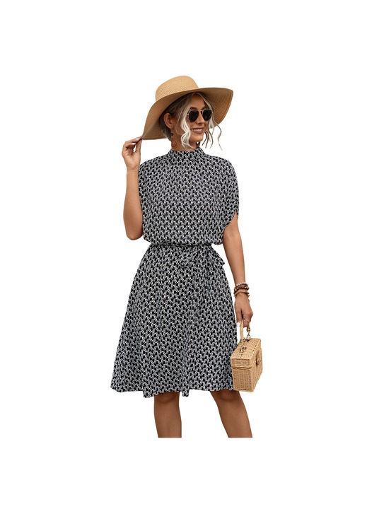 Ruha, Jormftte, maxi, fekete, poliészter