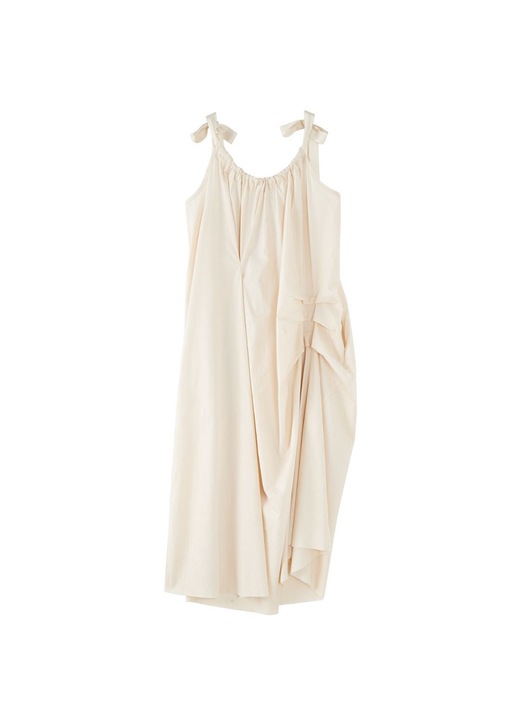 Női midi ruha Jormftte, fehér, Bézs