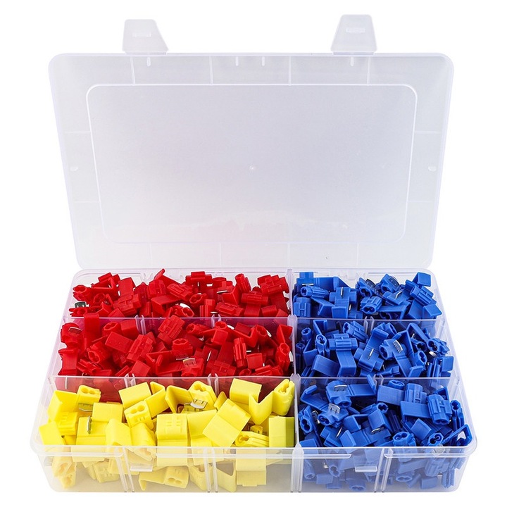 Set 360 conectori electrici, conectori rapidi, Multicolor, JZRO,0.5-4.0 mm², Terminal rapid de conectare