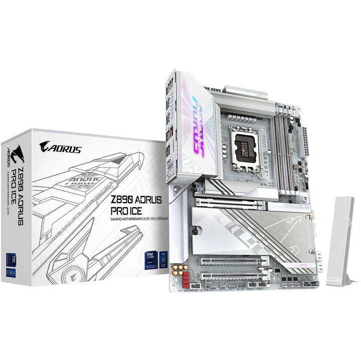 GIGABYTE Z890 AORUS PRO ICE alaplap, aljzat LGA 1851