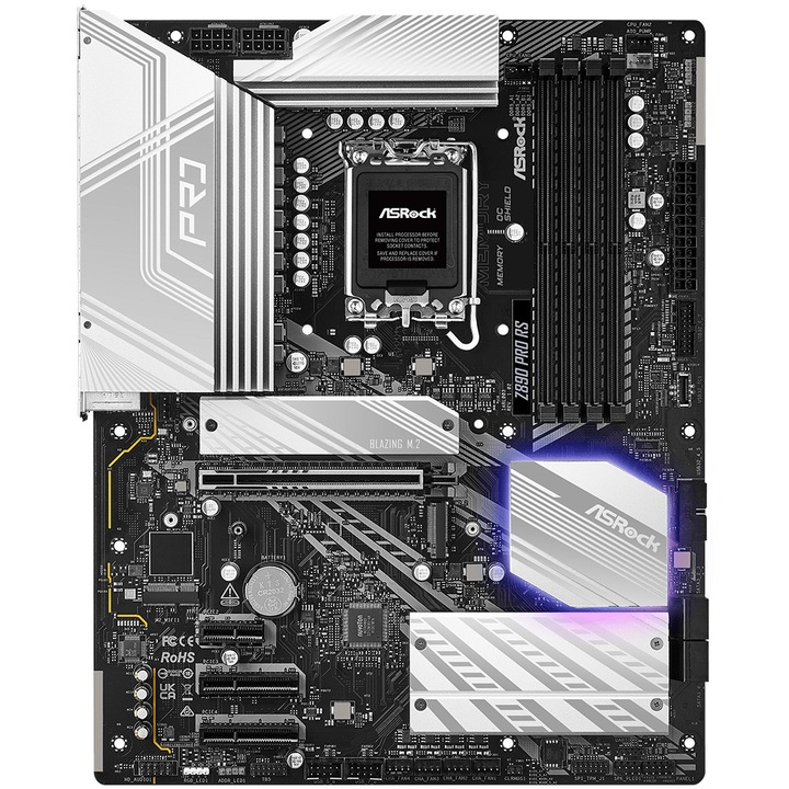 Дънна платка ASROCK Z890 PRO RS, Socket LGA 1851