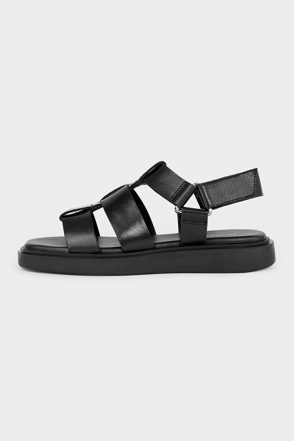 Vagabond Shoemakers, Sandale fisherman din piele, Negru, 38