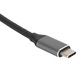 Type-C Hub 5 в 1, Mmgoqqt, 4K, сив, 2 USB 3.0, RJ45