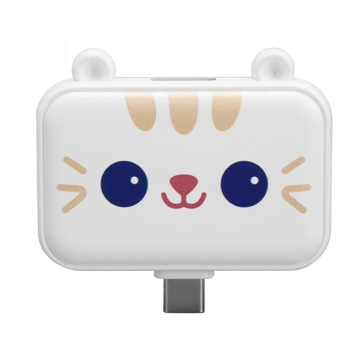 Докинг станция 3 в 1 тип C, Mmgoqqt, USB3.0, USB2.0, бяла
