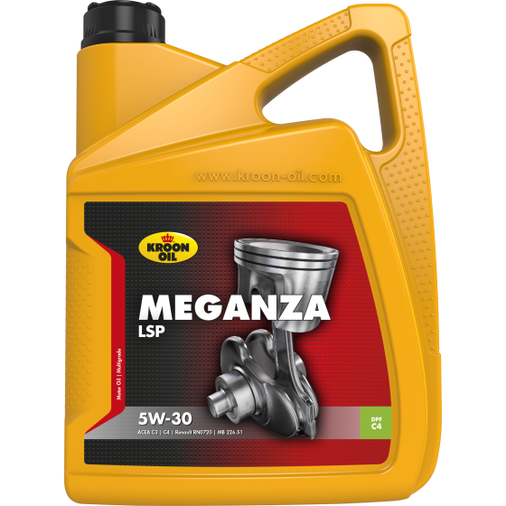 CARPOINT Kroon-Oil Duranza LSP 5W-30 Motoröl, 5 Liter – Synthetisch, Low-SAPS, Für Diesel Mit DPF