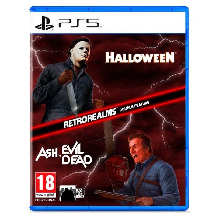 Игра Halloween and Ash vs. Evil Dead - Retro Realms Double Feature за PlayStation 5