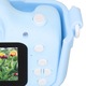 Детска цифрова камера Mmgoqqt, 20MP, 1920x1080 видео, с MP3 функция, синя, с 32GB карта памет