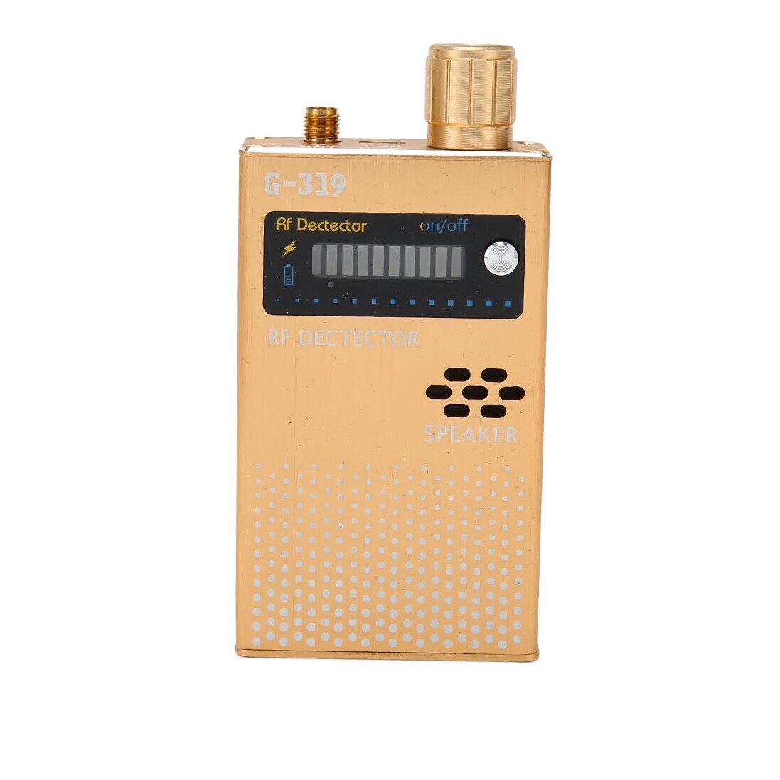 Detector de camere ascunse Mmgoqqt, aurie, 10m, 2000mAh