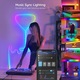 VIELLAN LED szalag 2 méter, 18 LED/m 5050 RGB, Bluetooth, távirányító, zene mód, időzítő, IP20, Többszínű fény
