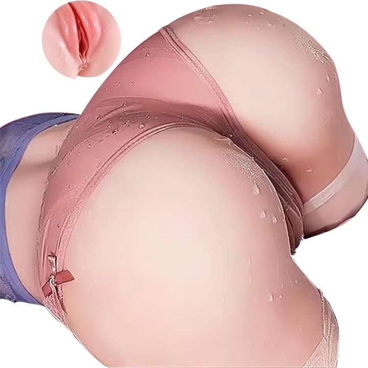 Реалистична секс кукла, 3D текстура, TPE материал, без алергени, лесна за почистване, 20 * 14 * 11 см, 1,5 кг