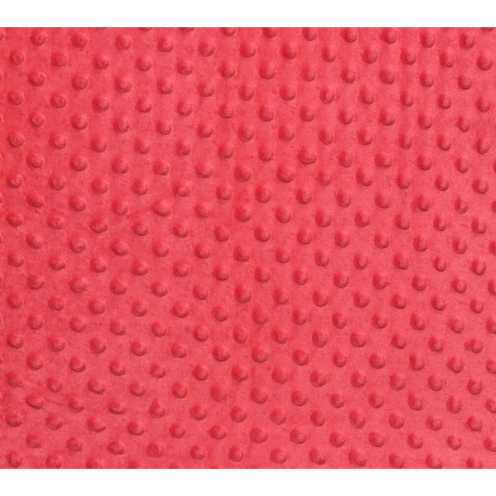 Tesatura moale polar buline Minky culoare ROSA, dimensiune 3 m x 150 cm