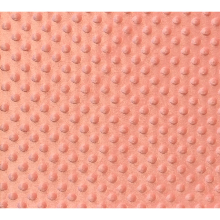 Tesatura moale polar buline Minky culoare POWDER, dimensiune 3 m x 150 cm