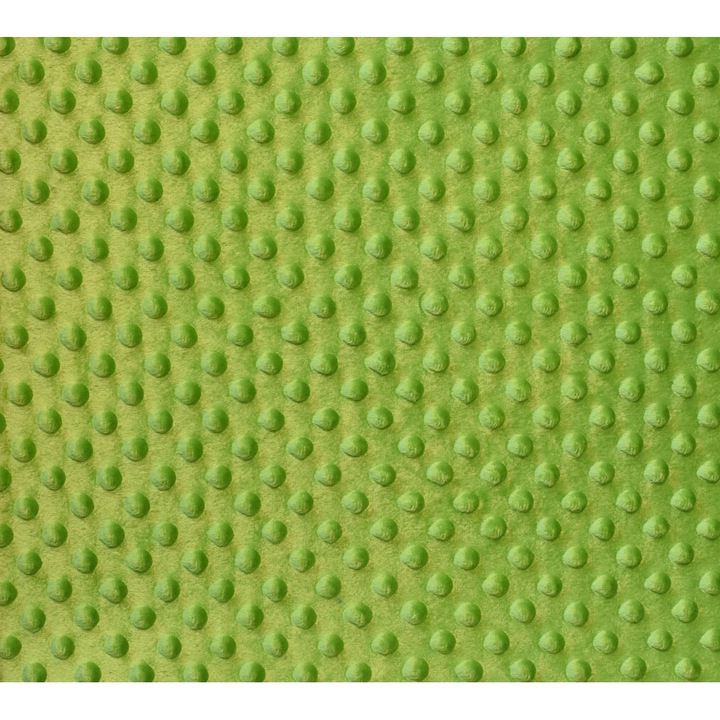 Tesatura moale polar buline Minky culoare PEACE, dimensiune 3 m x 150 cm