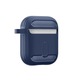 Калъф за AirPods 1 / AirPods 2 - Techsuit Carbon Silicone - Navy Blue