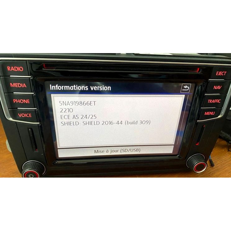 Tarjeta SD de navegación GPS Europa – v21 ECE 2025 2026 – Compatible con Volkswagen VW Discovery Media 2 MIB2 – Navegación AS – 32 GB