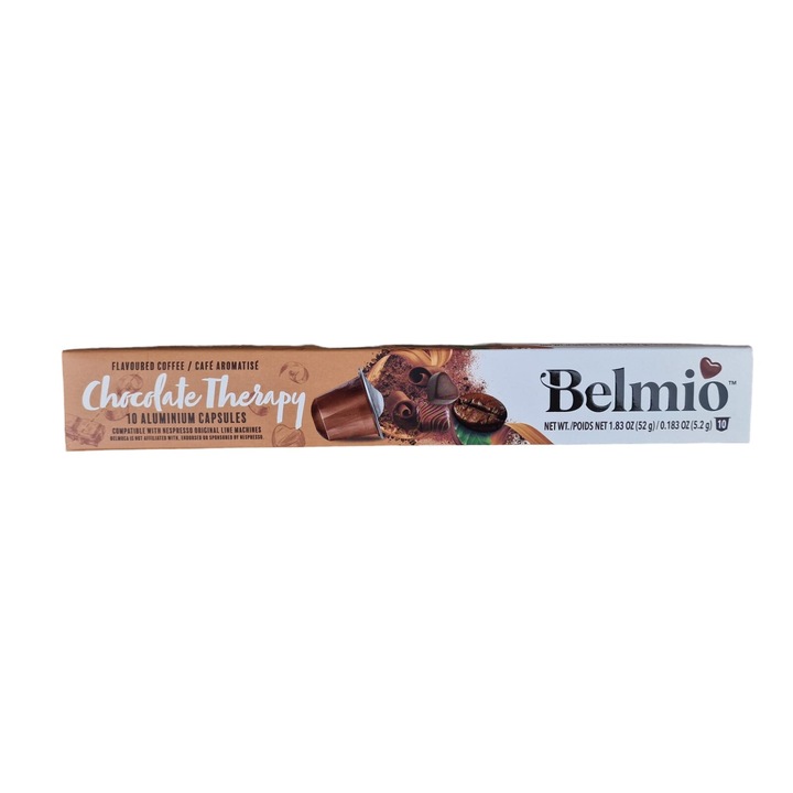 Capsule de cafea Chocolate Therapy Belmio - compatibil cu Nespresso 10buc