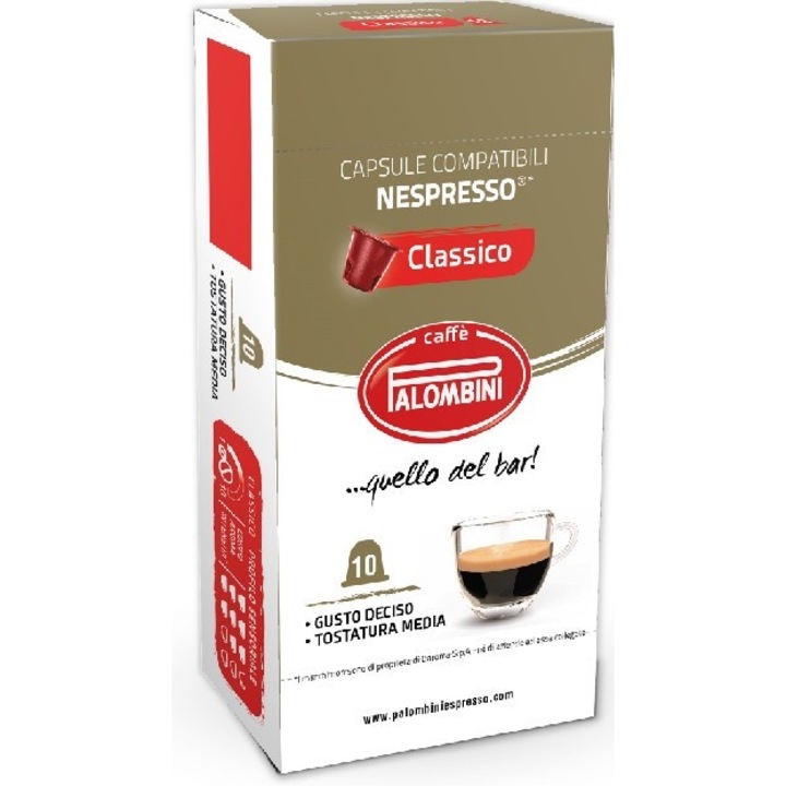 PALOMBINI CLASSICO NESPRESSO kompatibilis kávé kapszula 10db-os