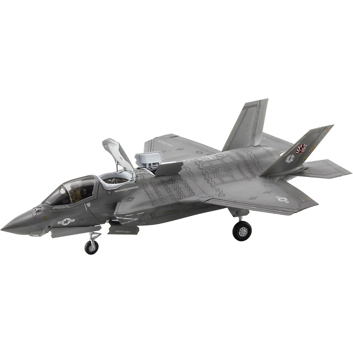 Macheta Aeromodele de construit Hasegawa Lockheed Martin F-35 Lightning II A version JASDF 301SQ Limited Edition 1:72 HAS 02374