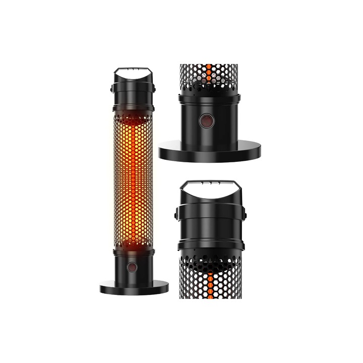 Incalzitor cu infrarosu INFRA1200, 360°, 1200 W, MalTec 111939