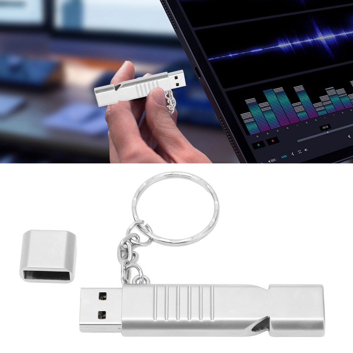 USB памет 16GB, longziming, 2 в 1 дизайн, водоустойчива, преносима, USB 2.0 интерфейс