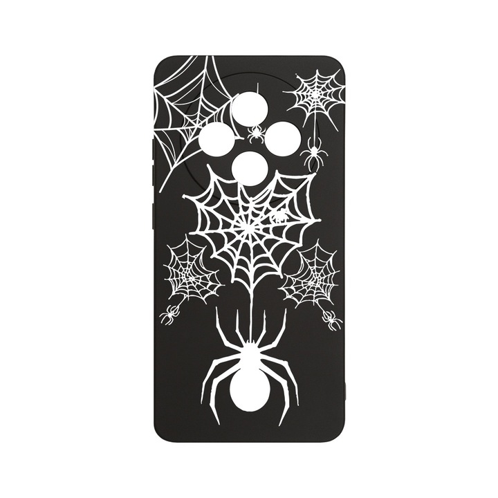 BestCase 1.2mm Szilikon telefontok, kompatibilis modell Xiaomi Redmi 14C, Spider Web, Kameravédelem, Mikroszálas puha belső, PB 1036